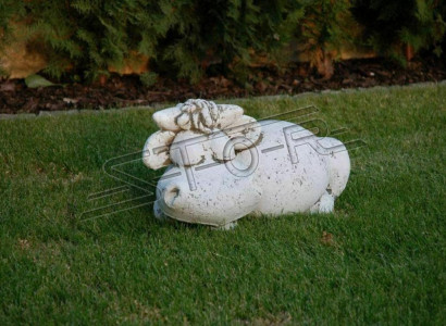 Garden Decoration Hippo Patio Stone Figures Figure Decorative Statue